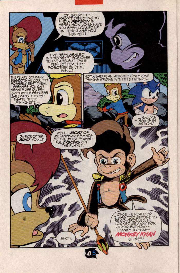 Read online Sonic The Hedgehog comic -  Issue #55 - 7