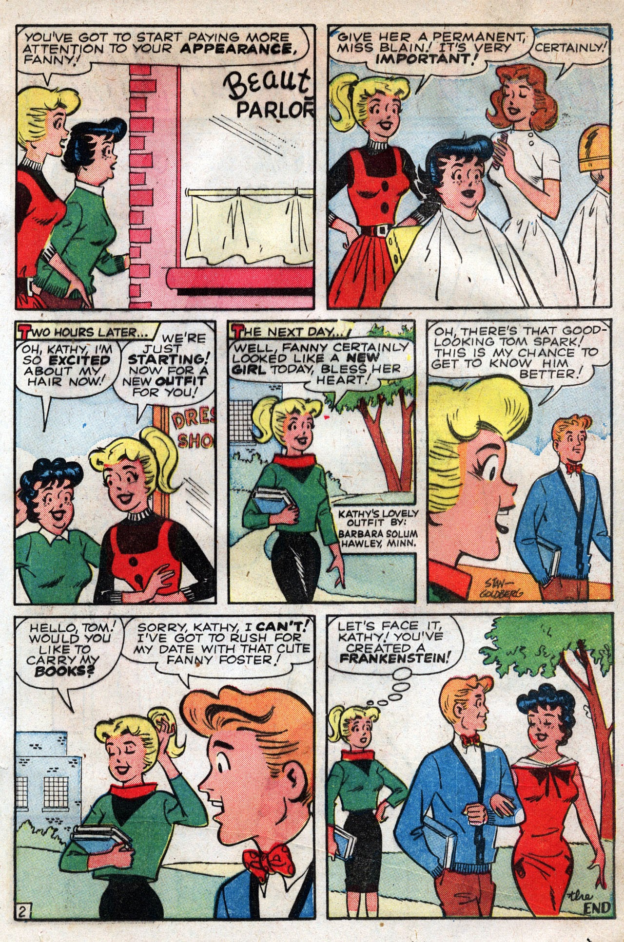 Read online Kathy (1959) comic -  Issue #10 - 17