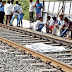 रेलवे ट्रेक पर मिली अज्ञात युवक की लाश