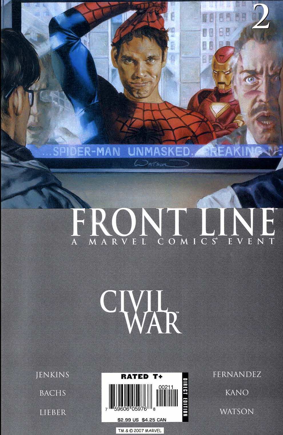 Civil War: Front Line Issue #2 #2 - English 1