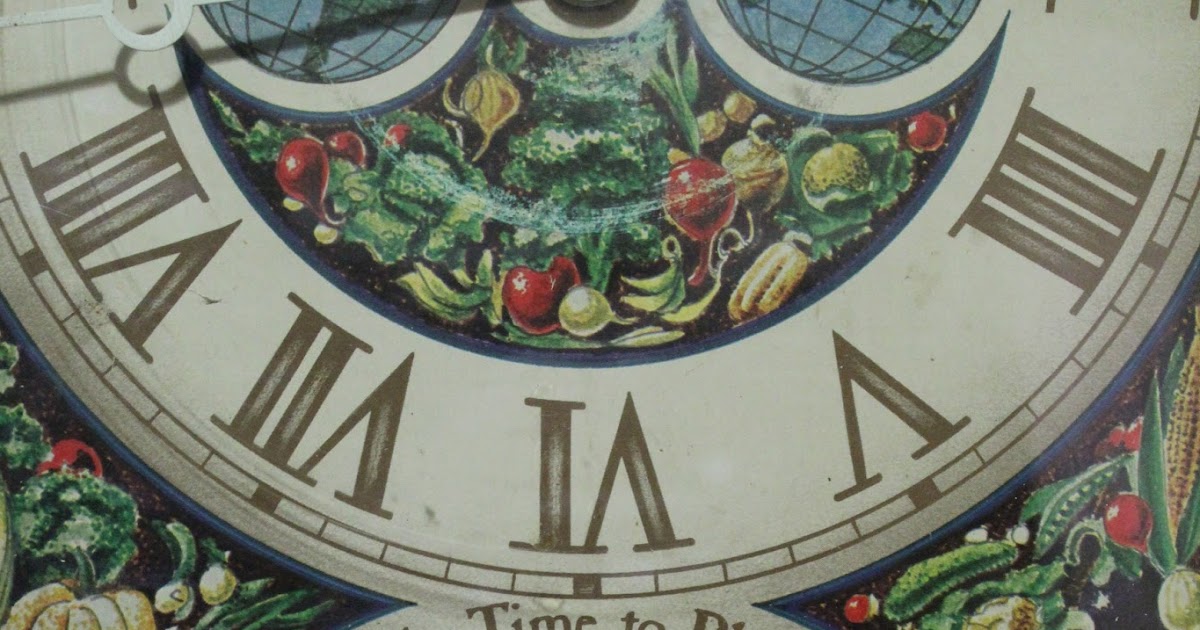 Planters clock by Mechtronics Corporation, c. 1970, NOT FOR SALE