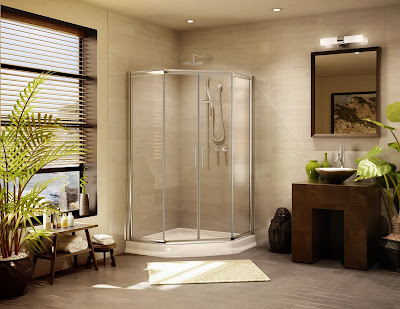 Desain kamar mandi natural Desain kamar mandi natural