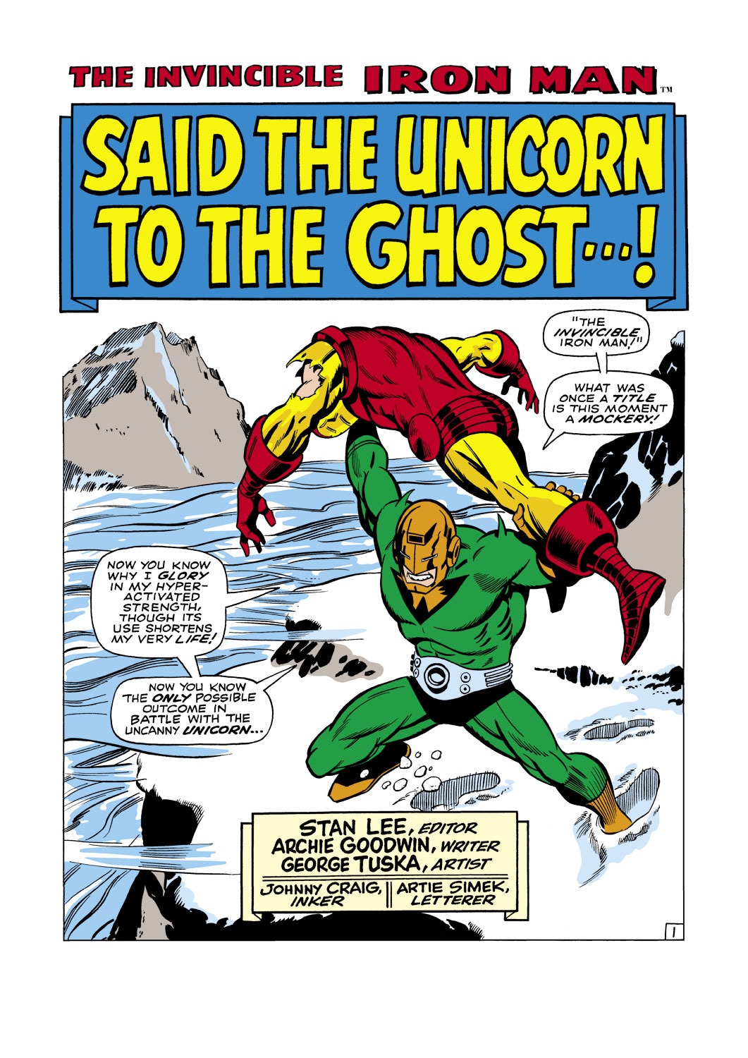 Read online Iron Man (1968) comic -  Issue #15 - 2