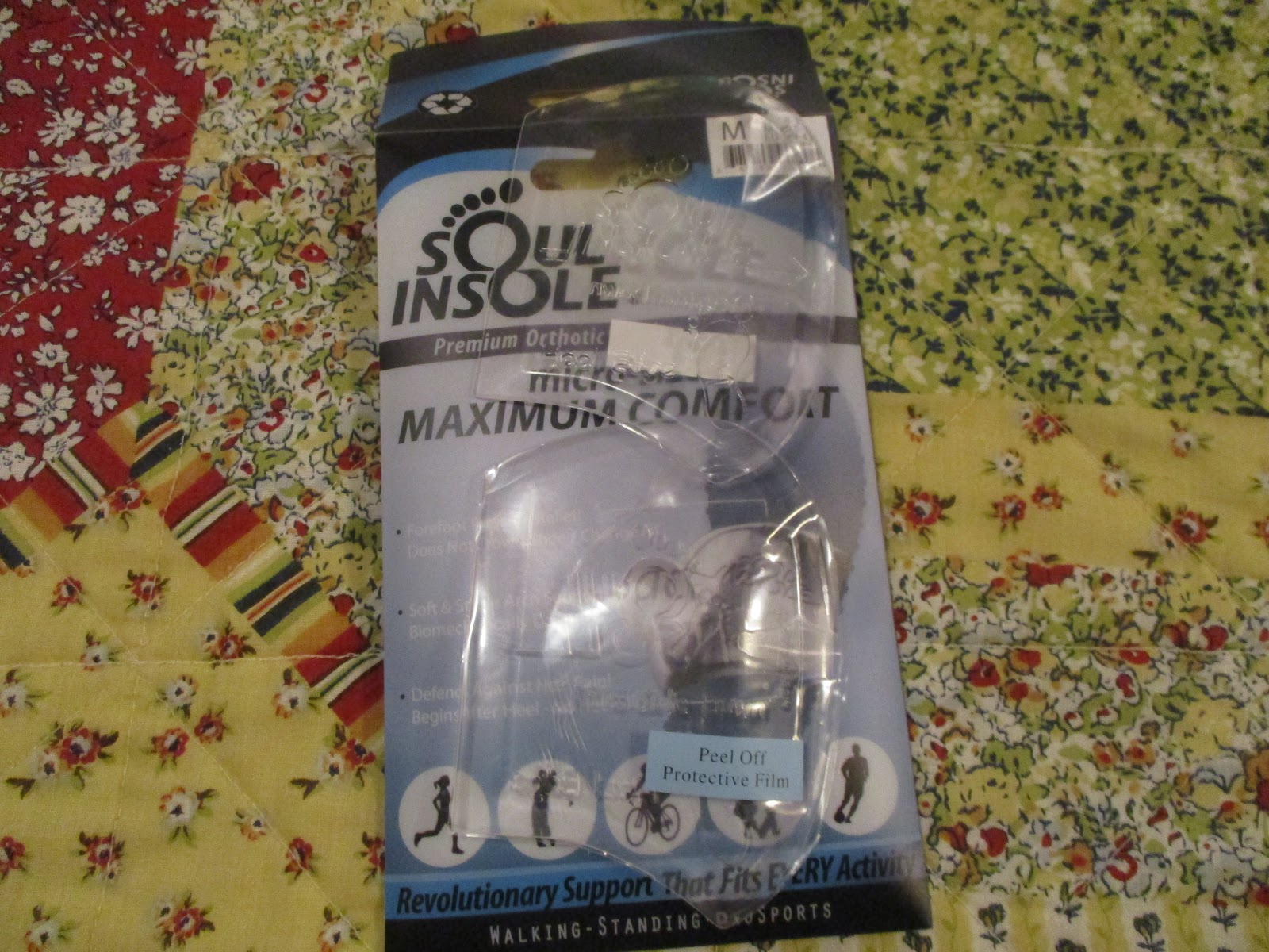 SOUL INSOLE micro-size MAXIMUM COMFORT Premium Orthotic Insole Size Small