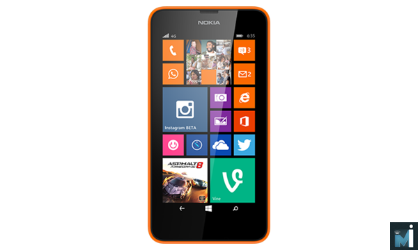 Nokia Lumia 635 RM-974 Windows Phone