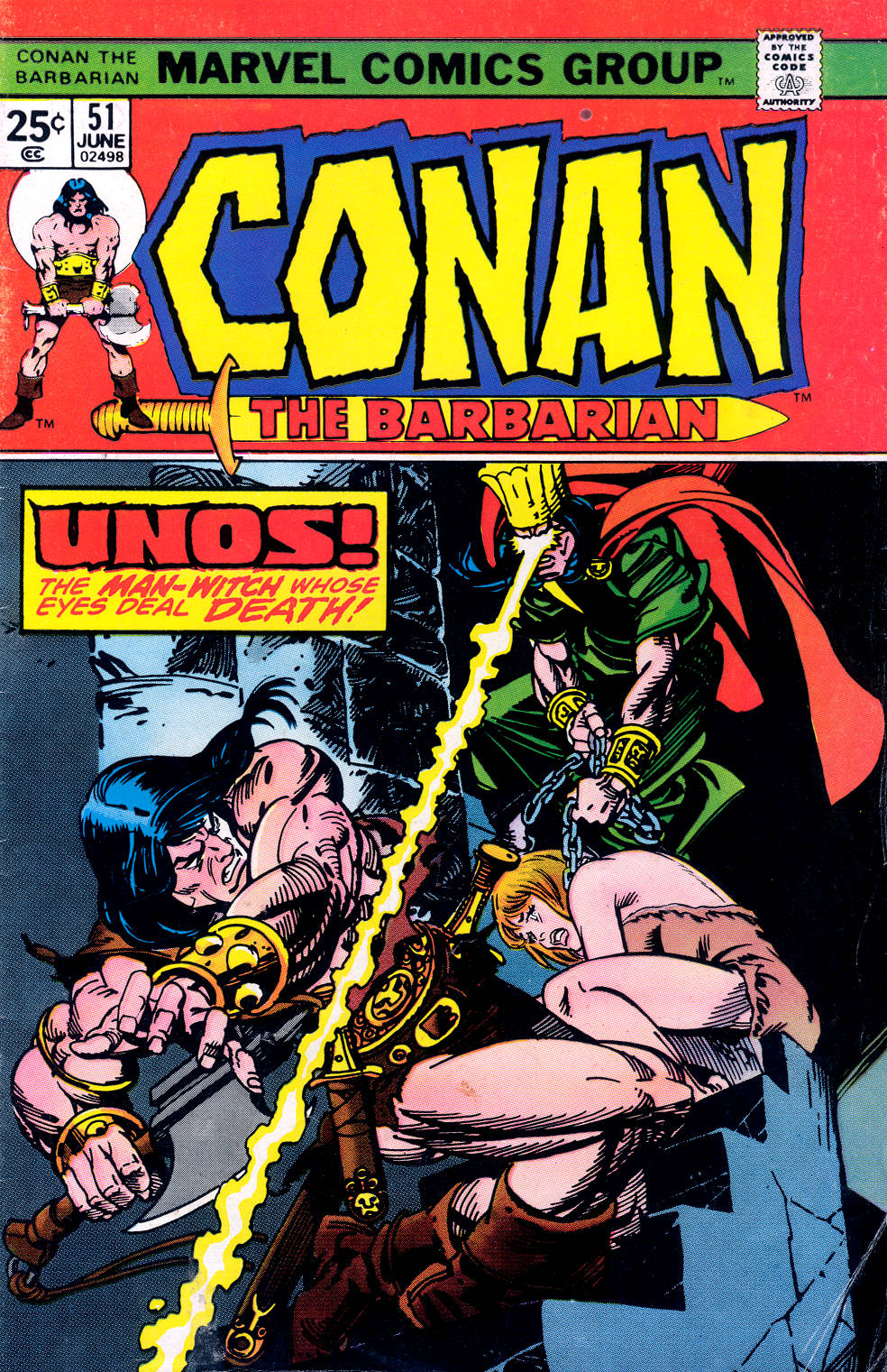 Read online Conan the Barbarian (1970) comic -  Issue #51 - 1