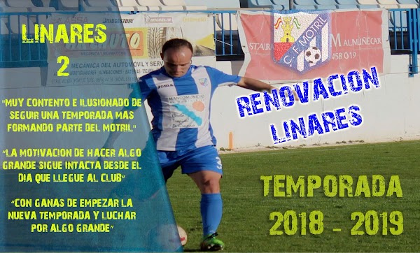 Oficial: Motril, renueva Linares hasta 2019