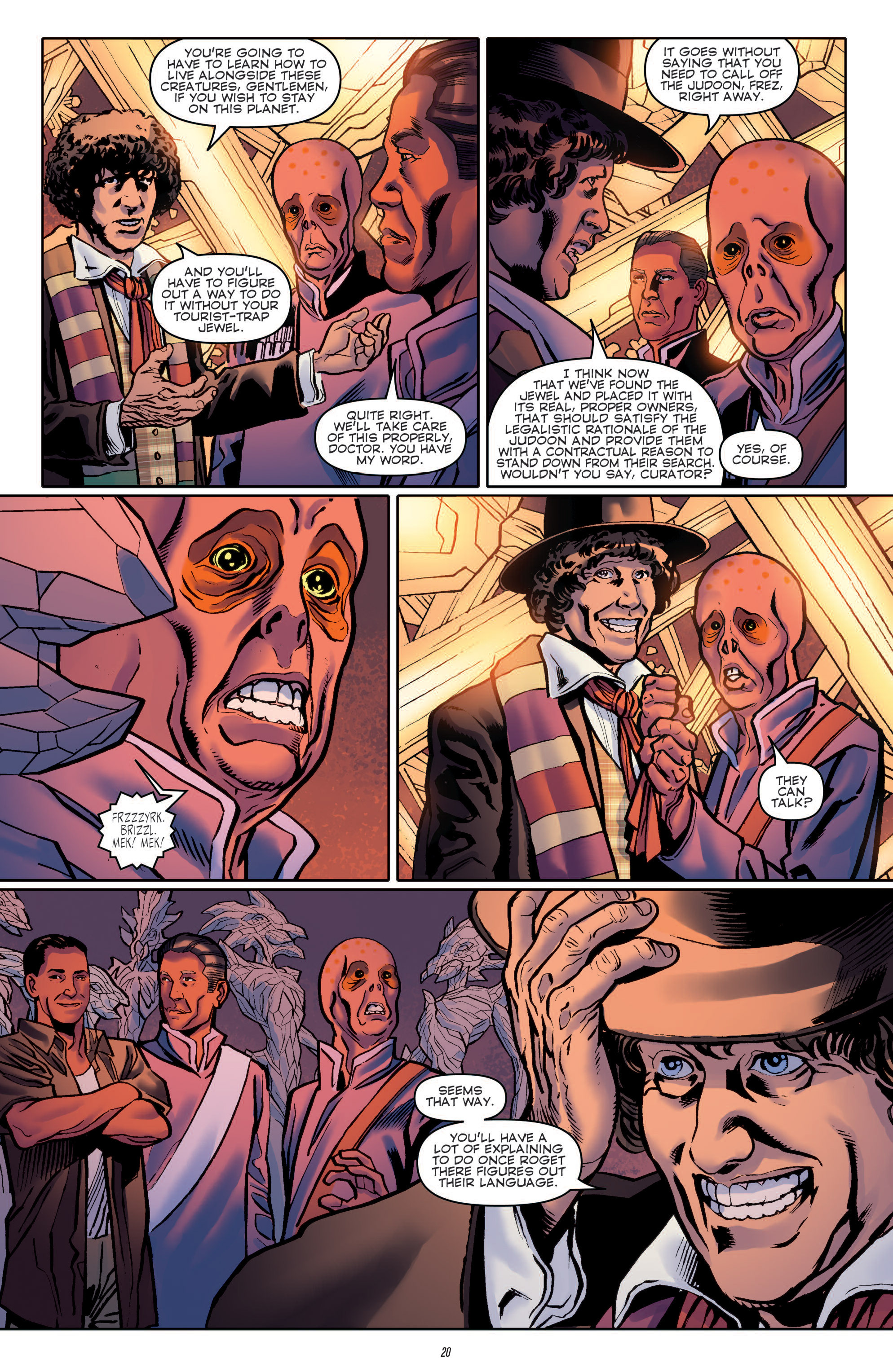 Read online Doctor Who: Prisoners of Time comic -  Issue #4 - 22