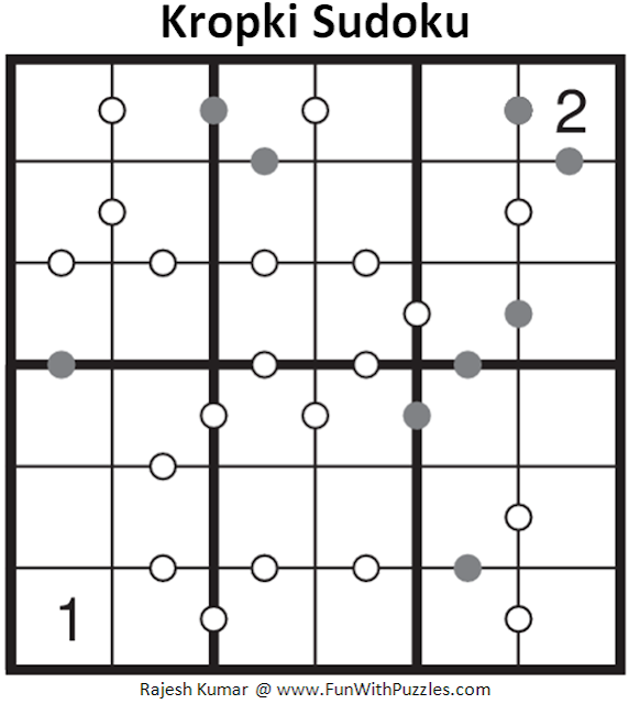 Kropki Sudoku (Mini Sudoku Series #55)