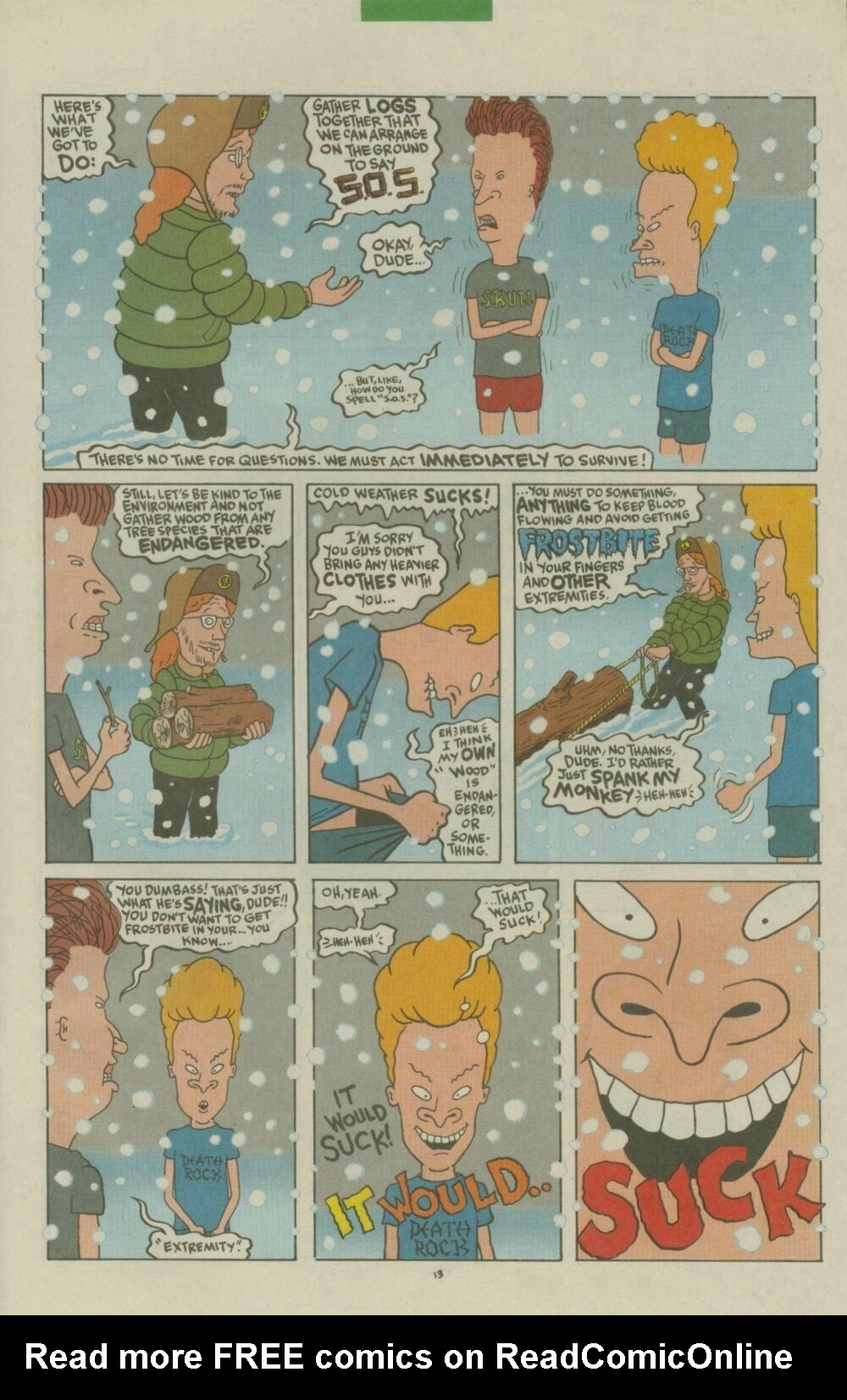 Read online Beavis and Butt-Head comic -  Issue #13 - 15