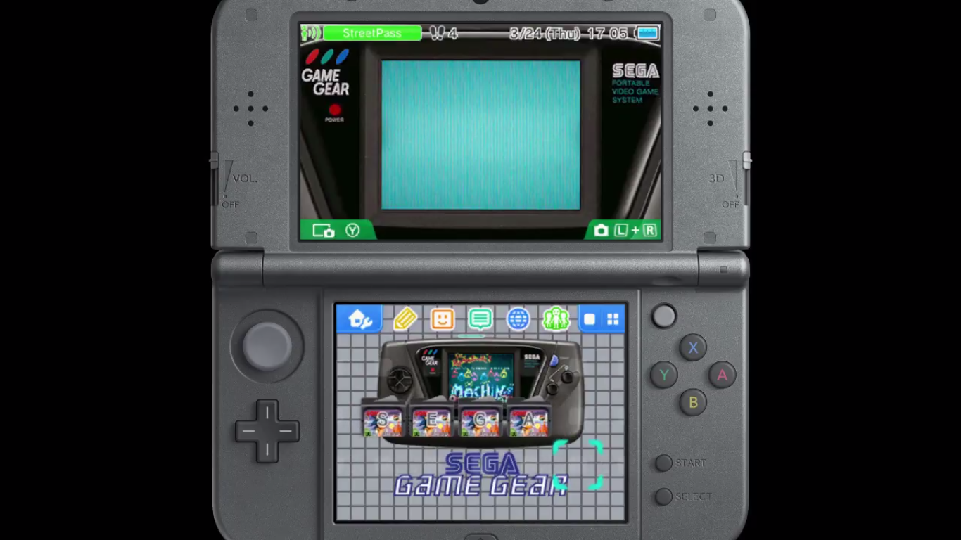 Sega lançará tema do Game Gear para 3DS Nintendo Blast