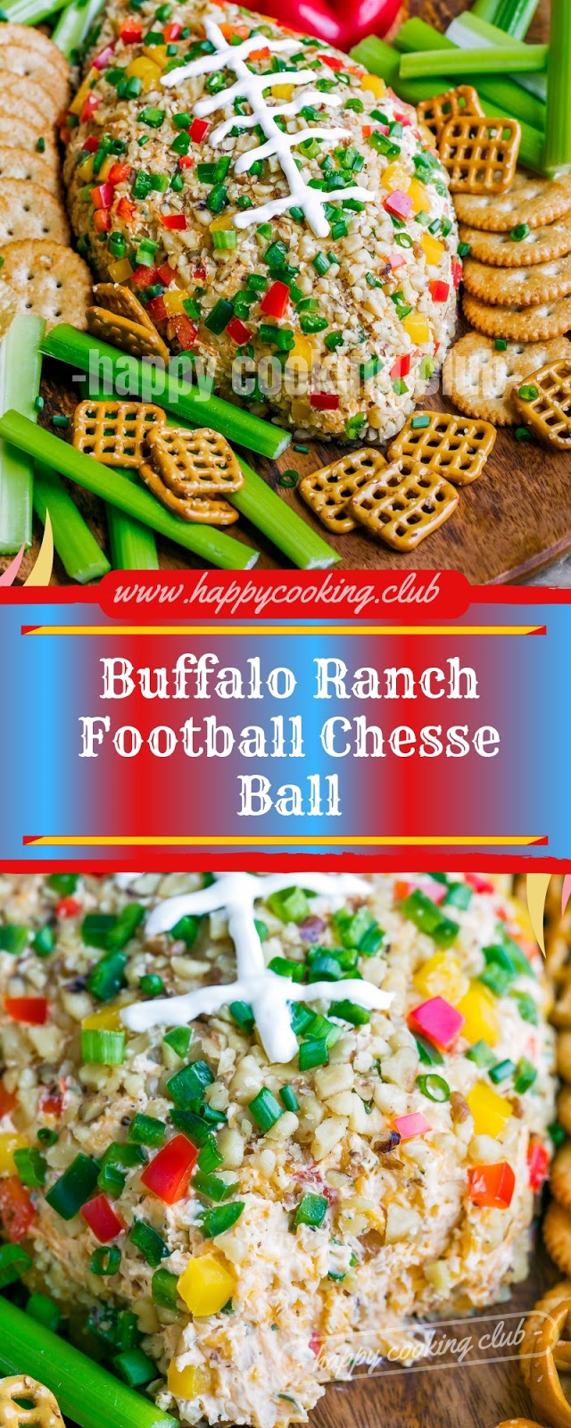 Buffalo Ranch Football Chesse Ball Buffalo Ranch Football Chesse Ball