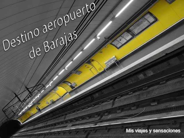 Estación de Metro en Madrid