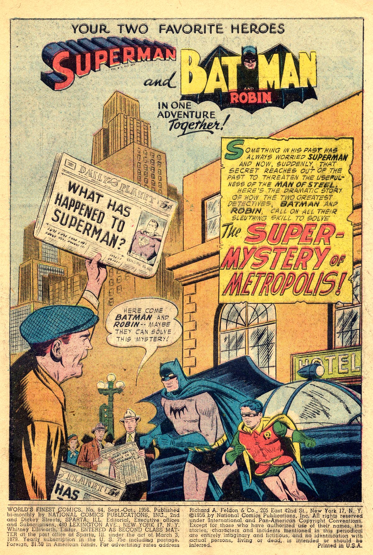 Read online World's Finest Comics comic -  Issue #84 - 3