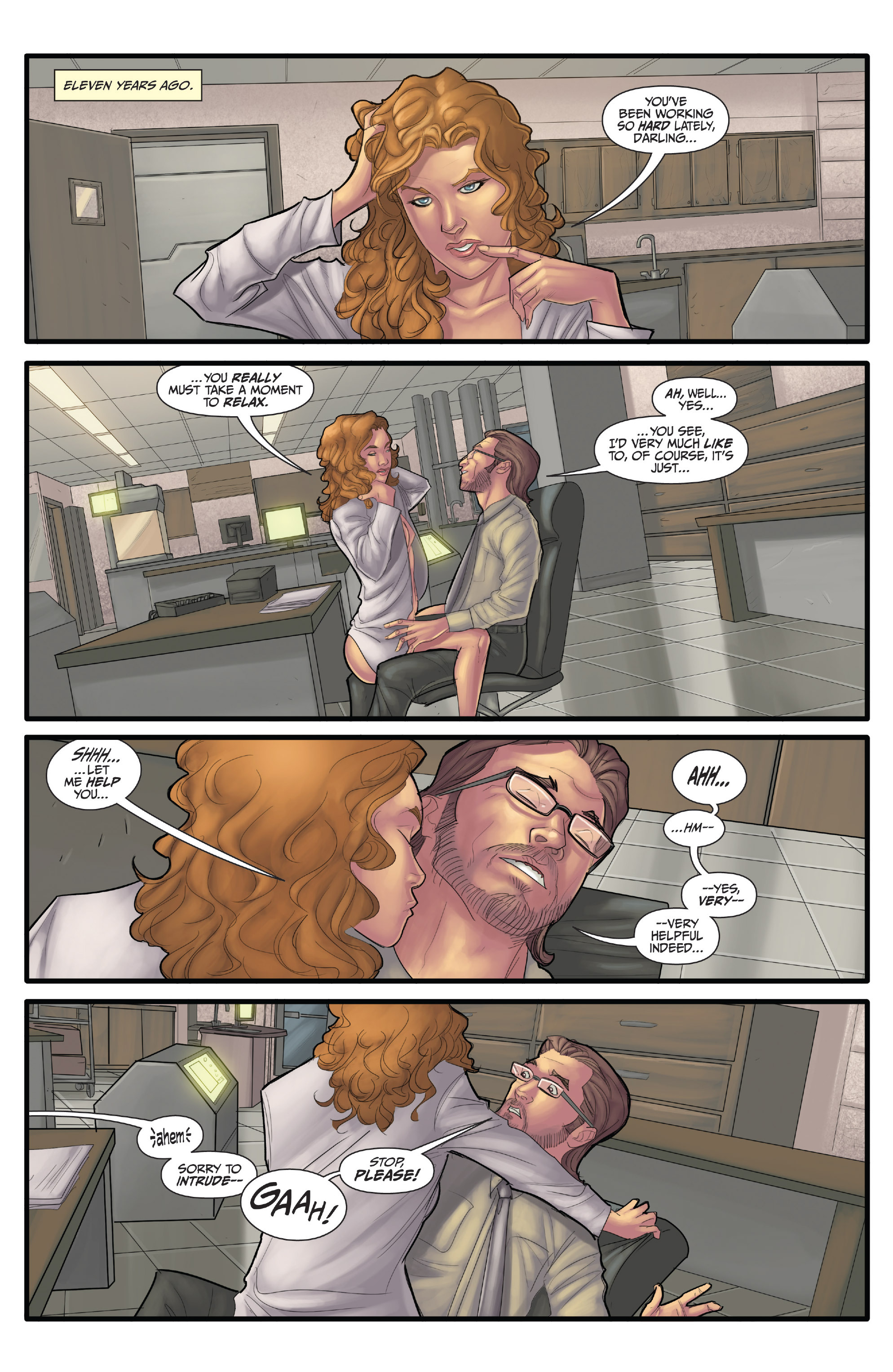 Read online Morning Glories comic -  Issue #36 - 3