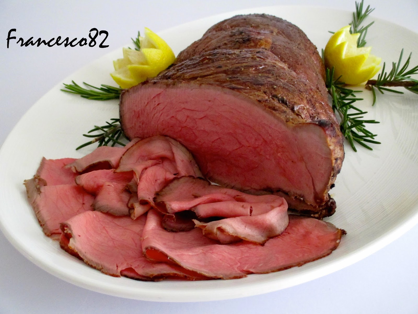 La cucina degli Angeli Roastbeef cotto a bassa temperatura nell
