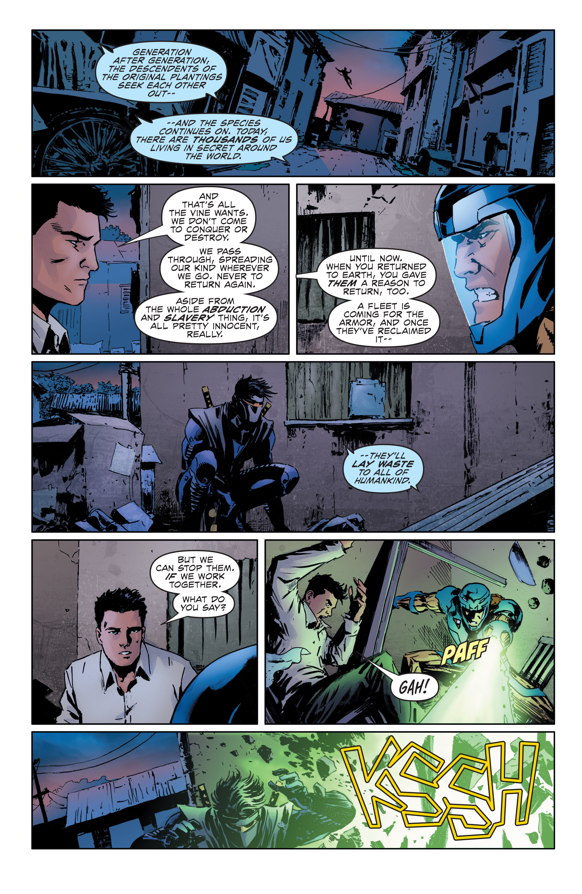 Read online X-O Manowar (2012) comic -  Issue #7 - 9