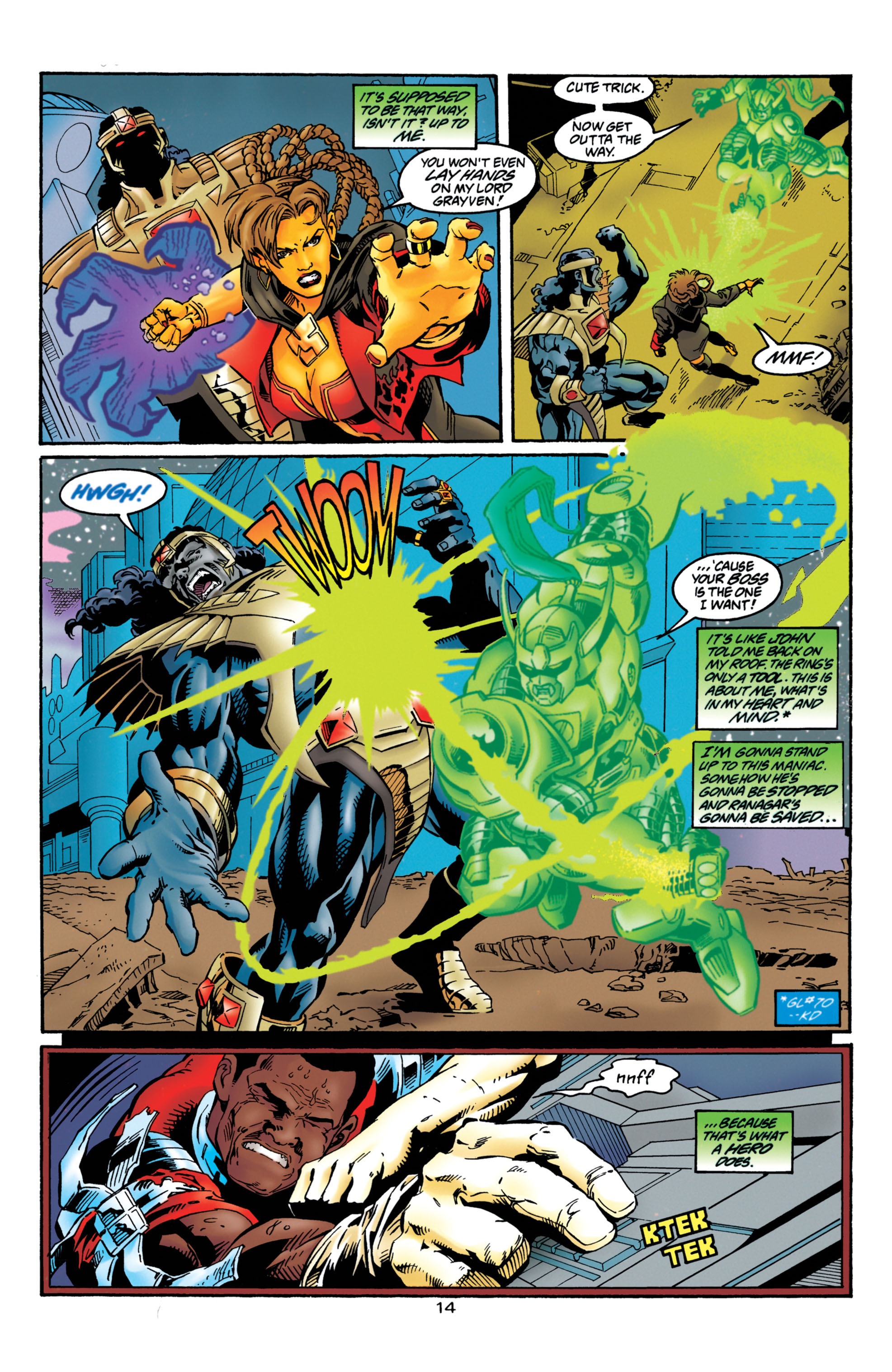 Read online Green Lantern (1990) comic -  Issue #75 - 14