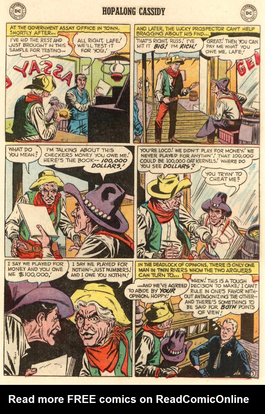 Read online Hopalong Cassidy comic -  Issue #127 - 5