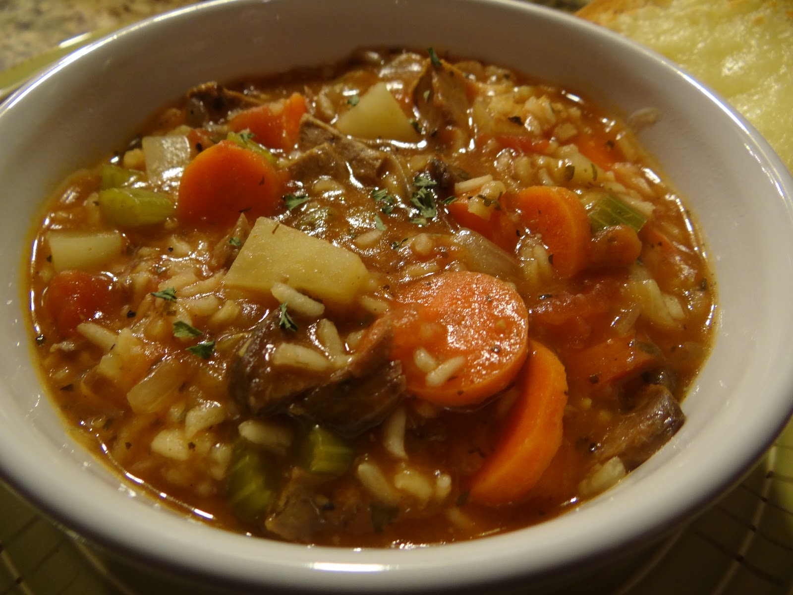 Weekday Chef Beef Stew with Rice