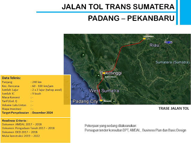 Jalan Tol Padang - Pekanbaru Jalan Tol Padang - Pekanbaru
