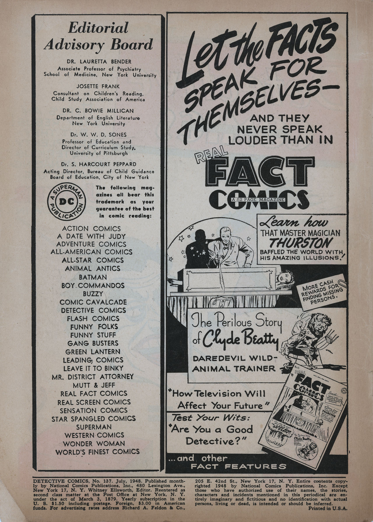 Detective Comics (1937) issue 137 - Page 2