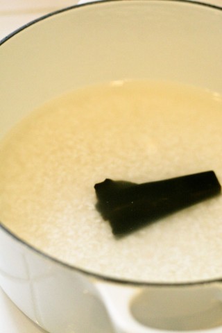 Perfectly imperfect : Green Peas Rice with Cherry Blossoms