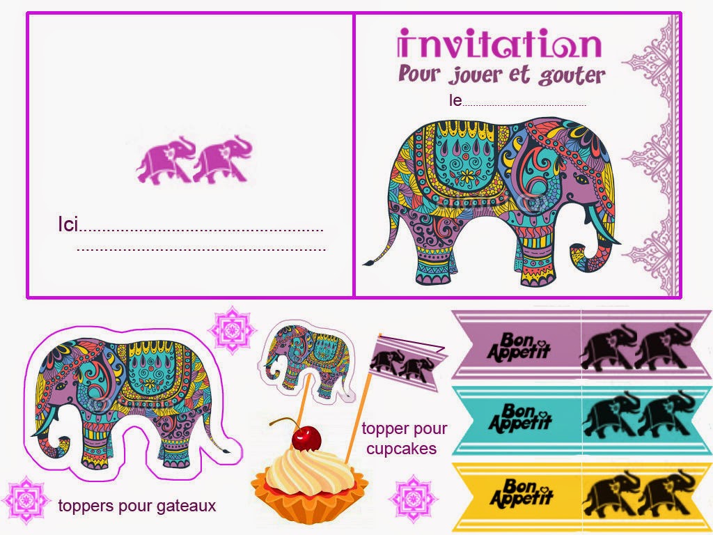 Bollywood Free Party Printables. - Oh My Fiesta! in english