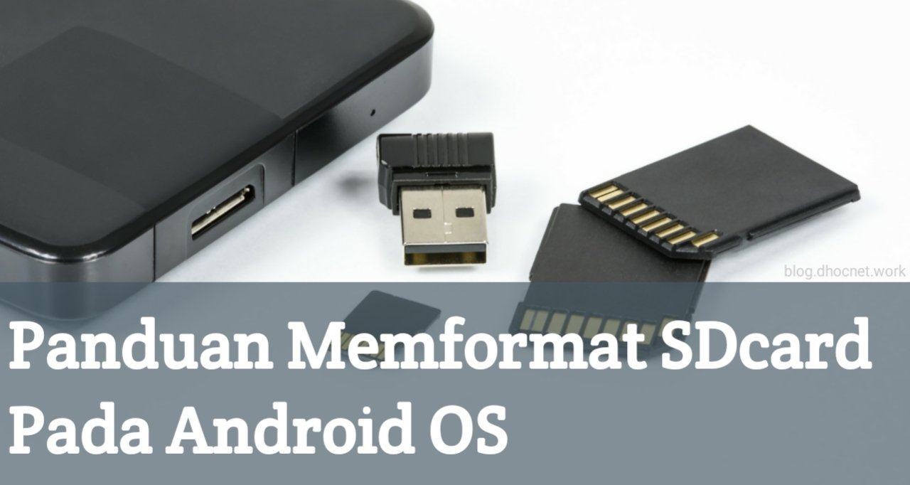 Cara Memformat SDcard di Android OS