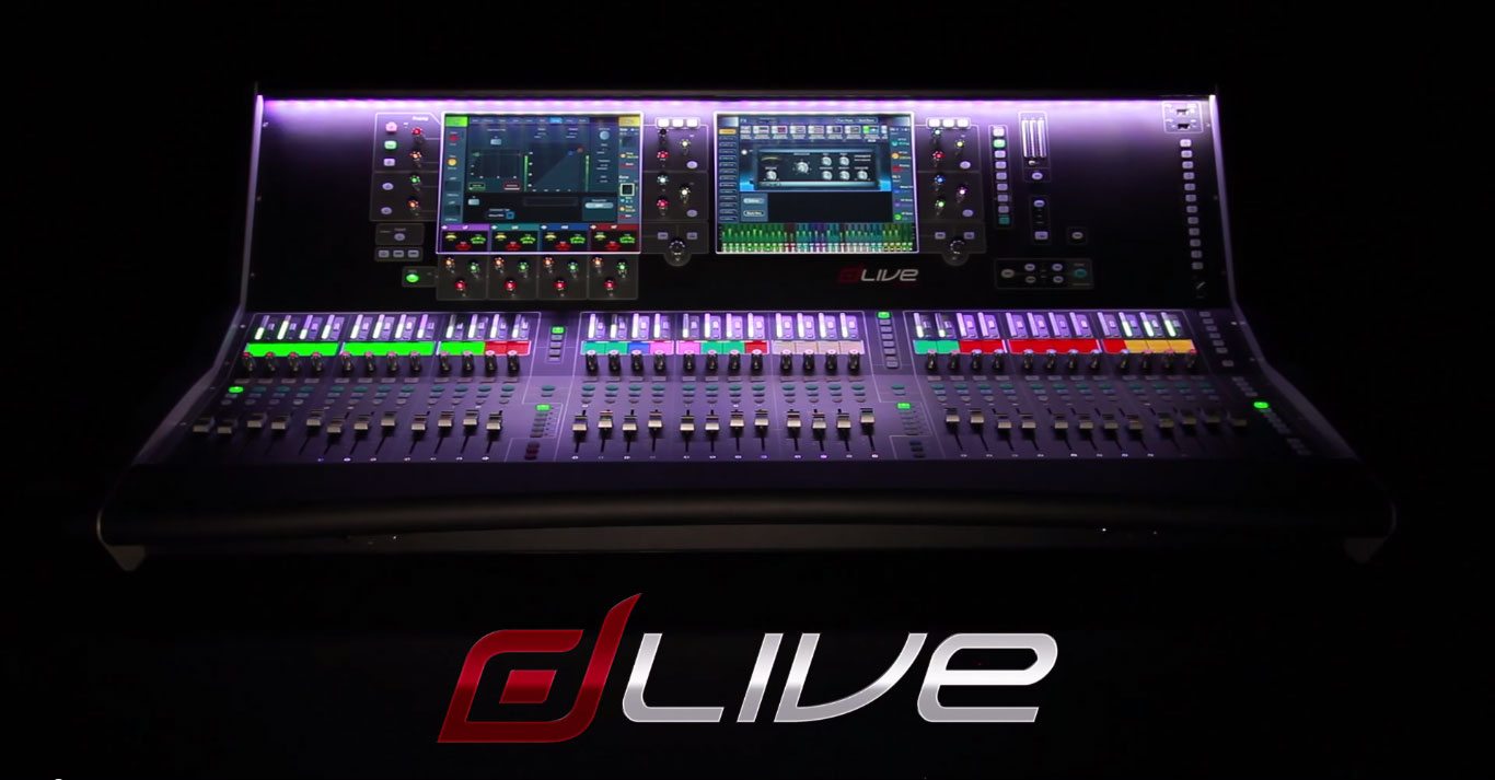 Mixer Digital Mixer Digital Allen Heath dLive
