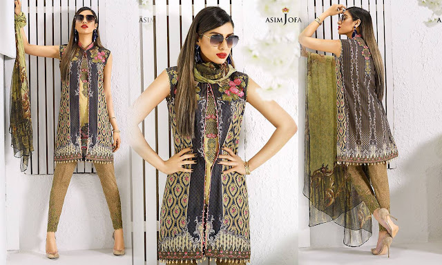 New Latest Luxuries with FULL Embroidery By Asim Jofa www.igvv.blogspot.com