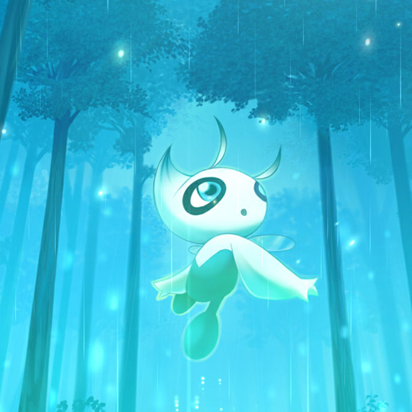 Celebi Pokemon Wallpaper Engine