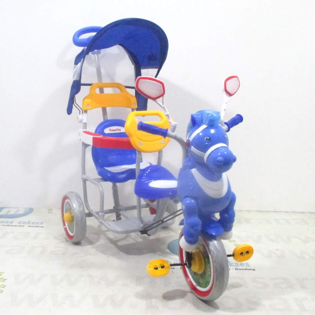 tokosarana™ | Mahasarana Sukses™: Sepeda Roda Tiga Family F9061T 2