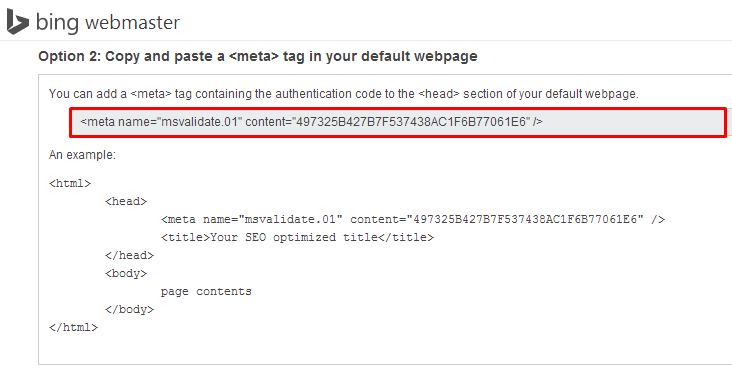 Cara mendaftarkan alamat blog/ website ke mesin pencari Bing 4