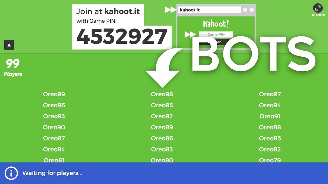 Kahoot Hack Bots