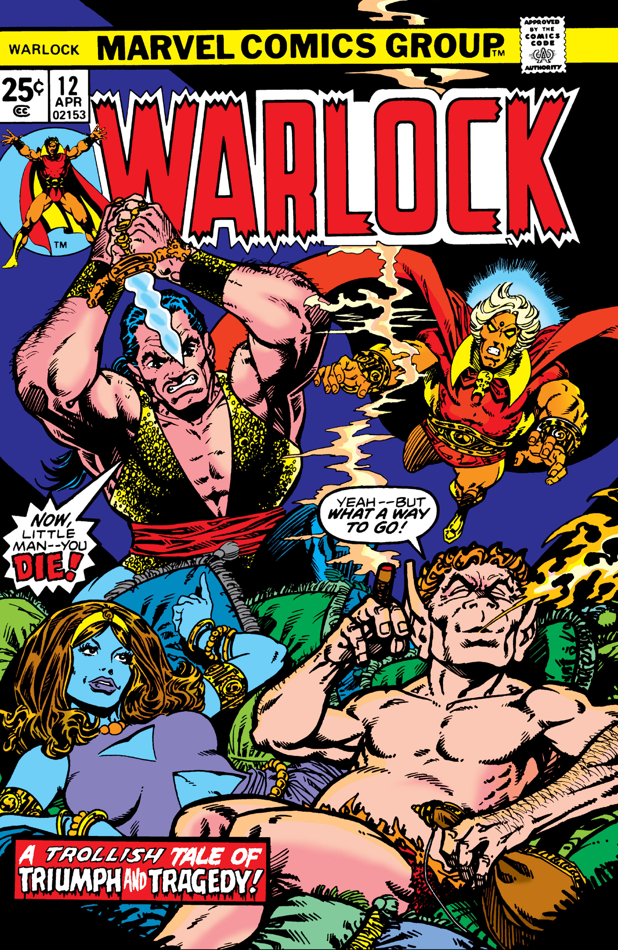 Read online Warlock (1972) comic -  Issue #12 - 1
