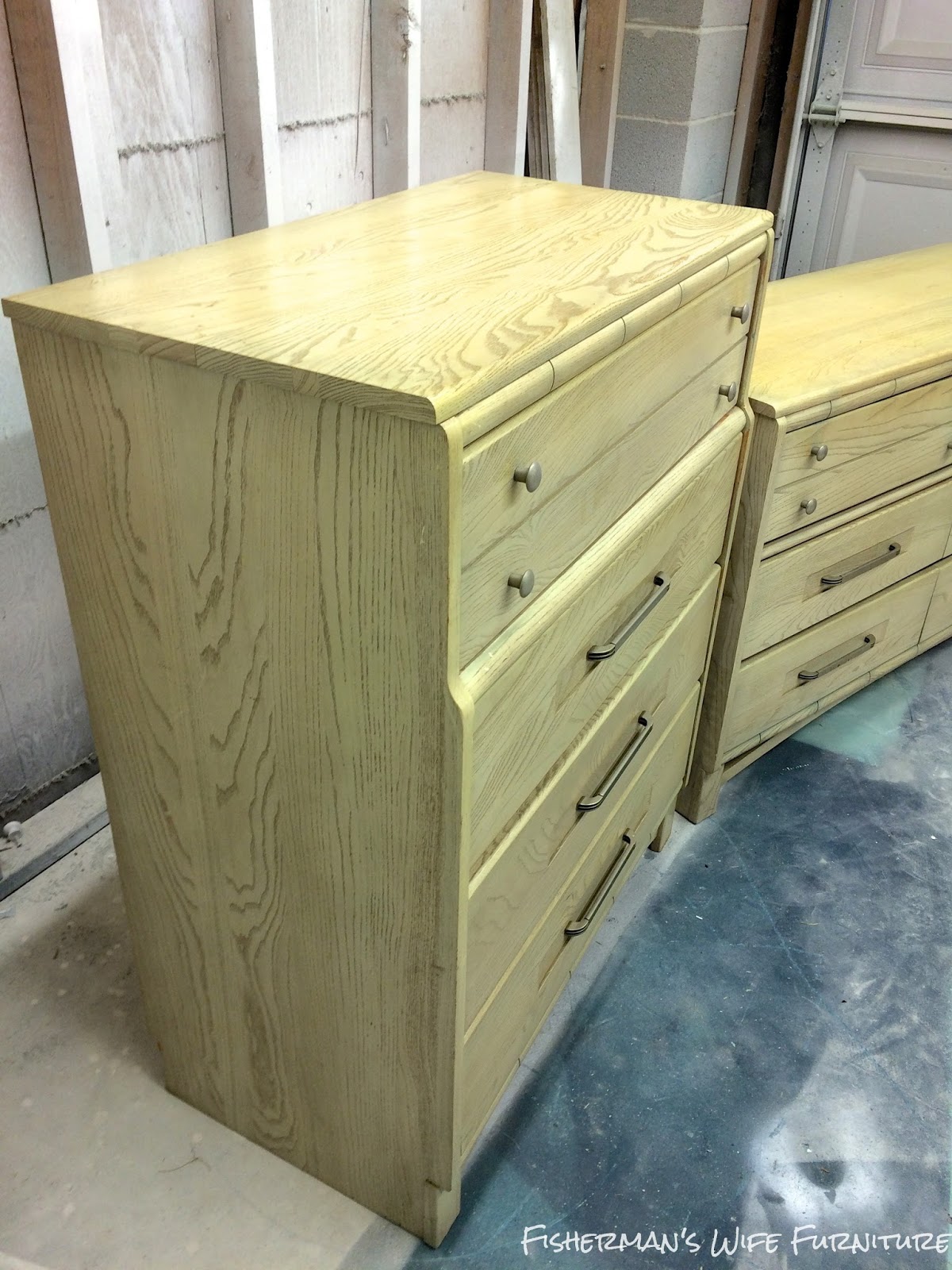 Fisherman's Wife Furniture Blue Nursery with Navy Dressers