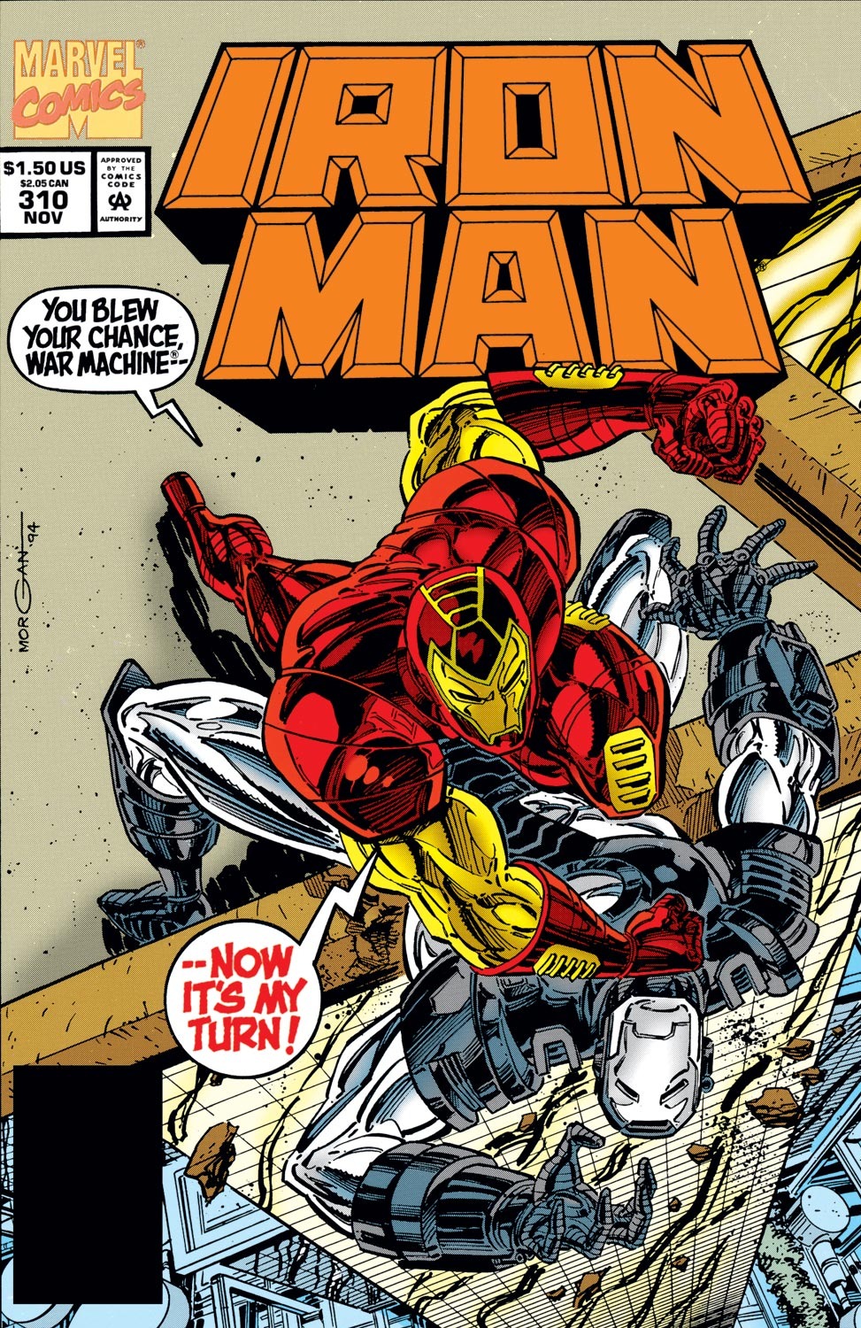 Read online Iron Man (1968) comic -  Issue #310 - 1