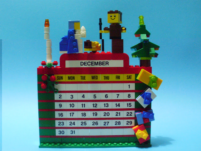 MOC LEGO Calendário dezembro e Presépio