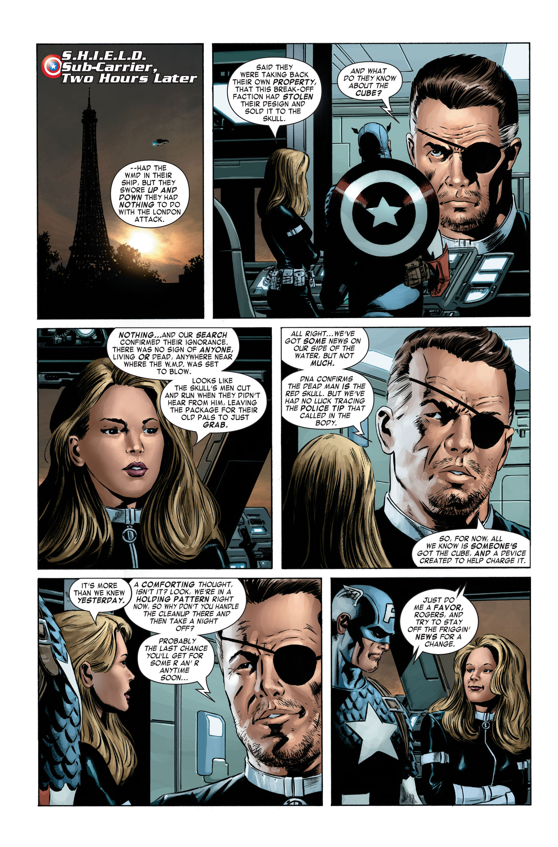 Read online Captain America (2005) comic -  Issue #3 - 16