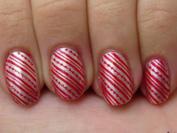 cane candy nails coffin designs polish