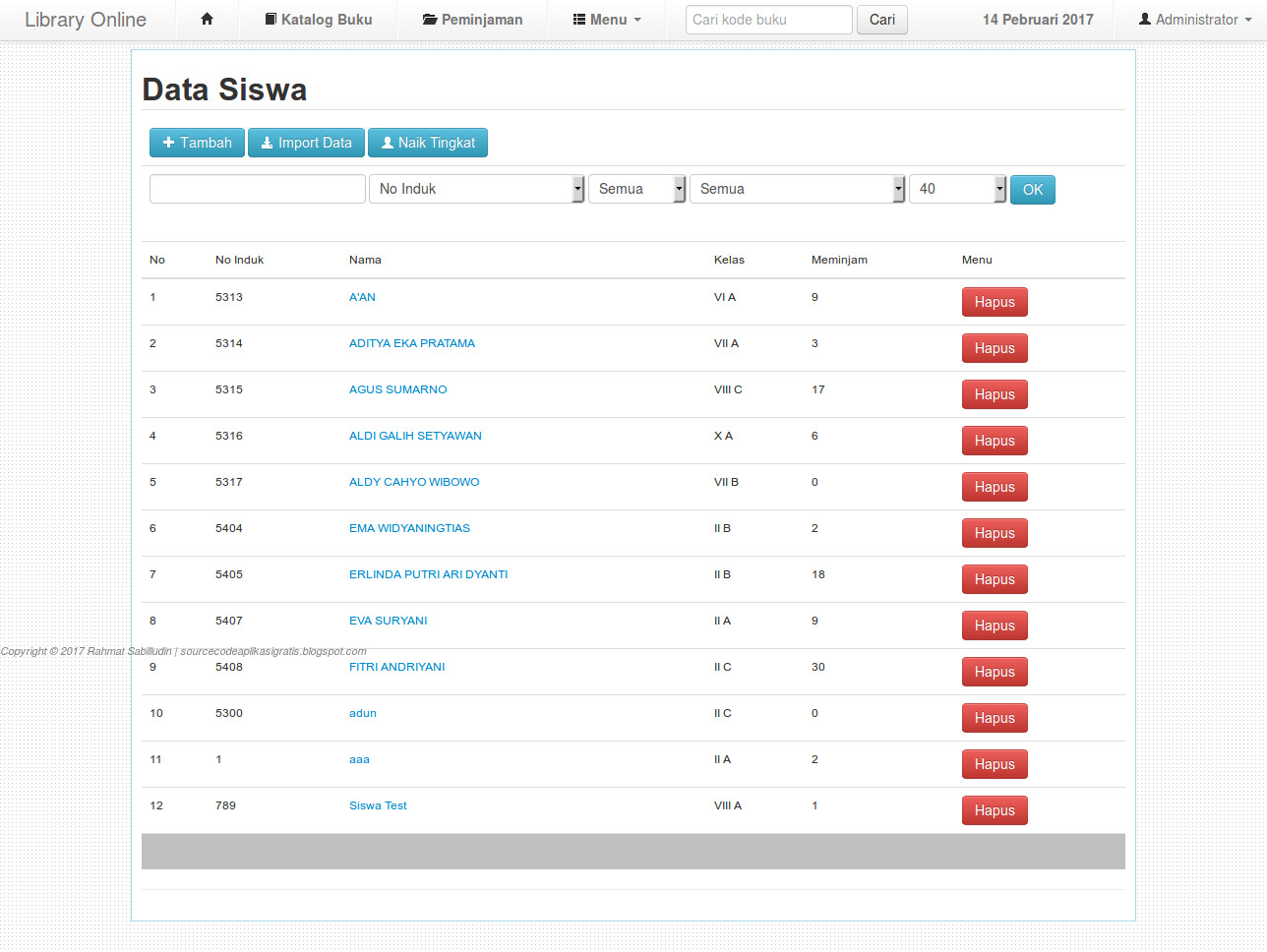 (Source Code) Aplikasi Perpustakaan dengan PHP & MySQL (Source Code) Aplikasi Perpustakaan dengan PHP & MySQL