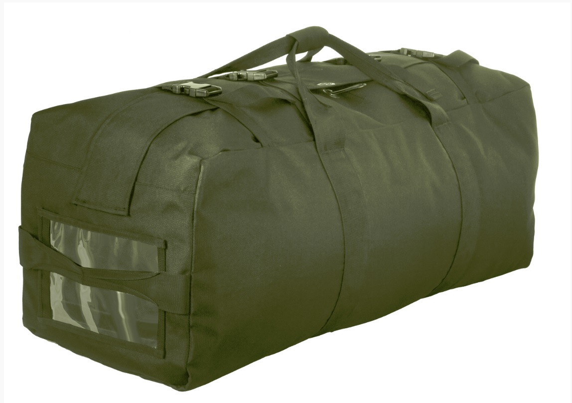 Army Navy Blog New Improved Military Style Duffle Bag Rothco Improved Military Style Duffle Bag Features Adjule 25 Thick Padded Back Straps With Two Side Carry Handles And Top Handle For Versatility