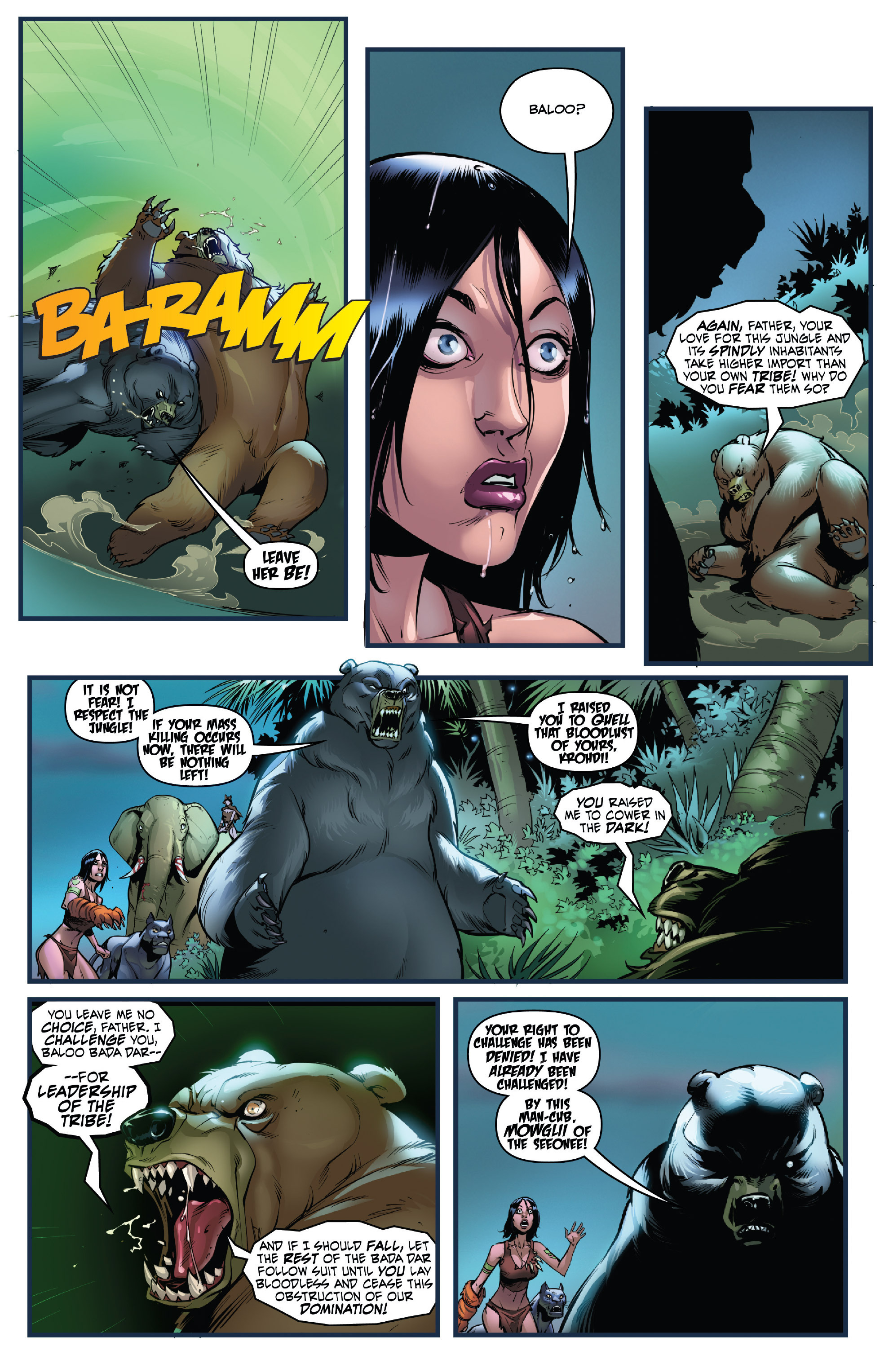 Read online Grimm Fairy Tales presents The Jungle Book: Fall of the Wild comic -  Issue #5 - 13