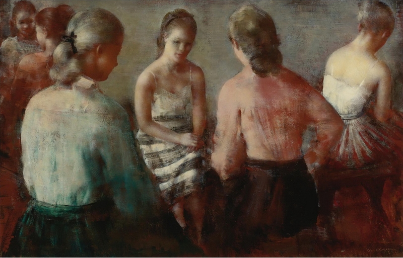 Grigory Gluckmann [Григорий Глюкман] 1898-1973 | Russian-born American painter