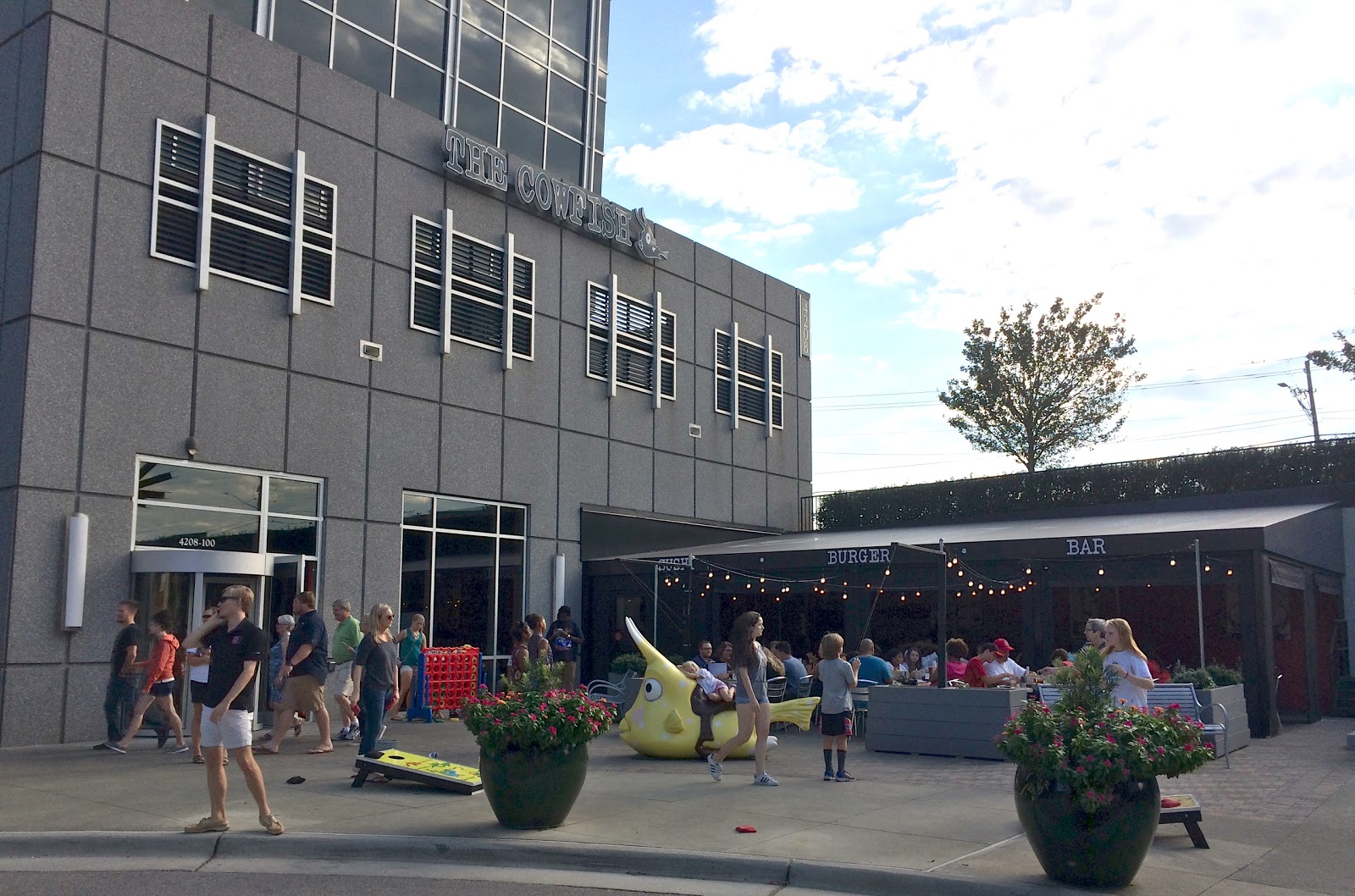 The Cowfish Restaurant Review Raleigh, NC Blue Skies for Me Please