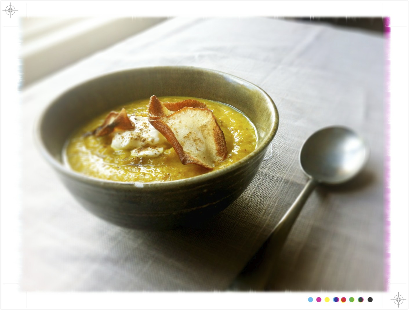 Toast: Curried Parsnip Soup