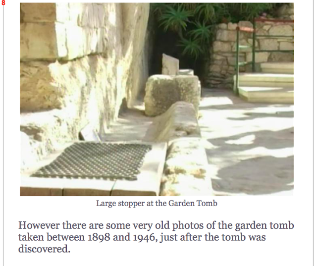 Garden tomb,