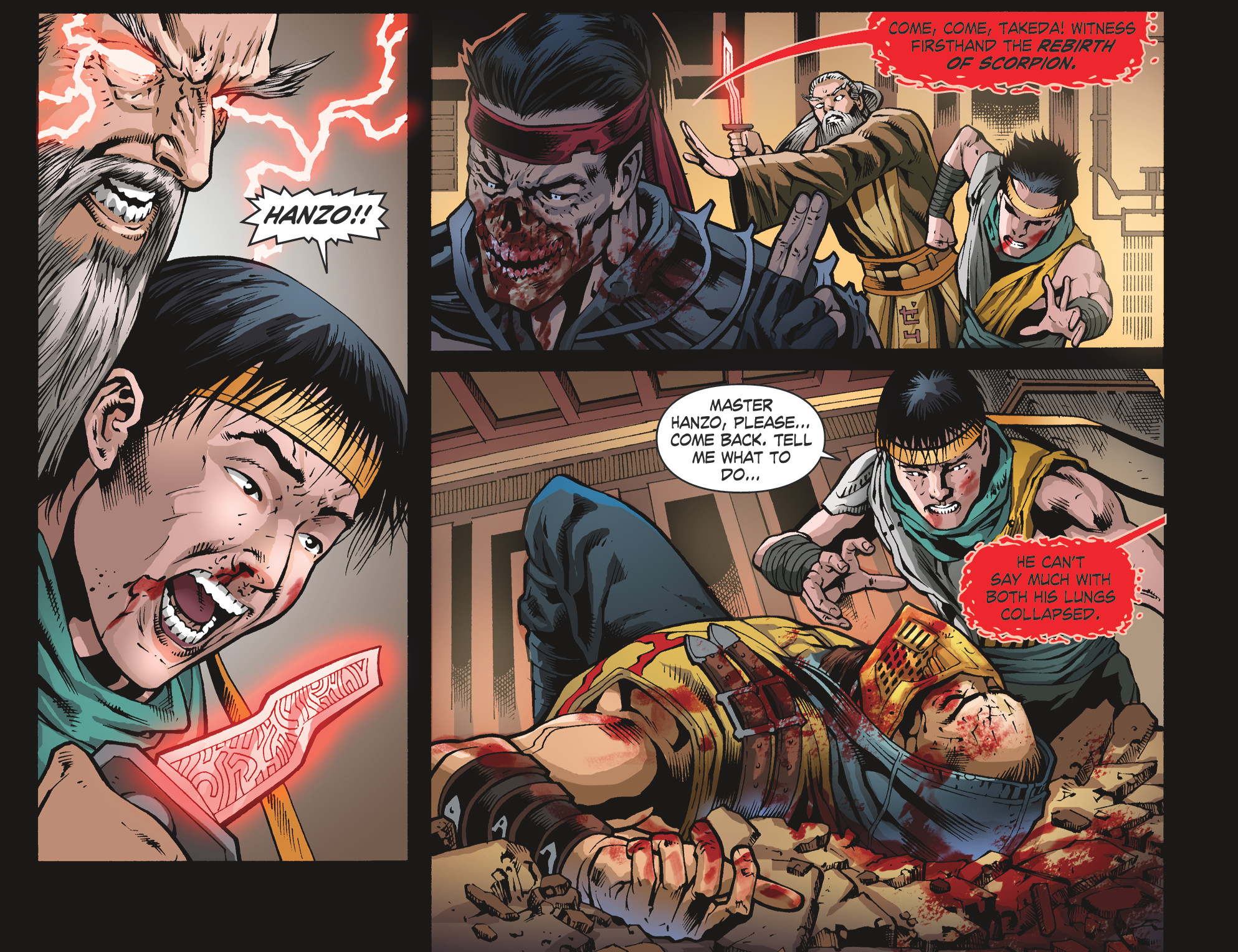 Read online Mortal Kombat X [I] comic -  Issue #24 - 15