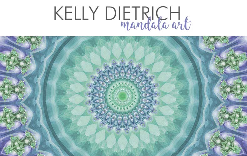 Mandala Art and Mandala Inspired Coloring Books, App, and Other Products by Kelly Dietrich
